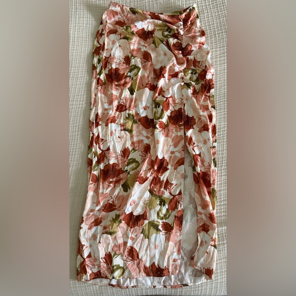 Abercrombie & Fitch Brown and Cream Skirt
